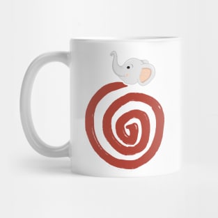 Spiral - Elephant Mug